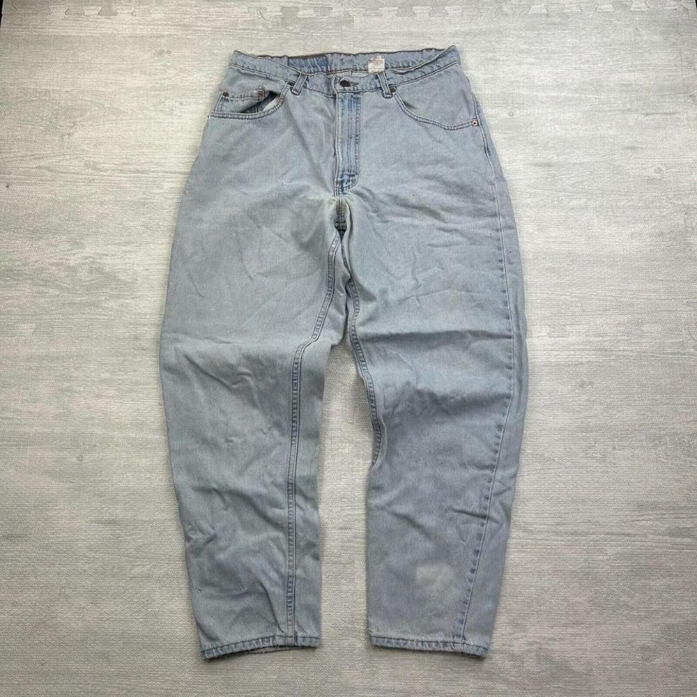 Vintage Levis 560 Jeans Men 34x30 Blue Relaxed Loose Fit Baggy Tapered Denim 90s